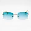 Los Angeles Apparel SGVAL - Valerie Square Ombre Sunglasses