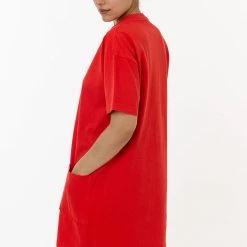 Los Angeles Apparel 1431GD - Garment Dye Oversized T-shirt Dress