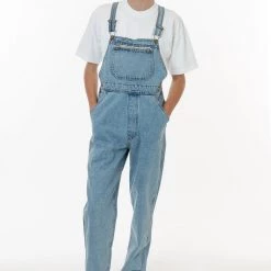 Los Angeles Apparel RDNU07 - Unisex 14 Oz. Denim Overall Men's