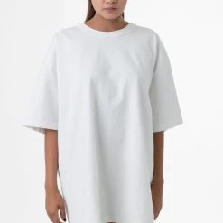 Los Angeles Apparel Women's 1203GD Unisex - Short Sleeve Binding Garment Dye T-Shirt