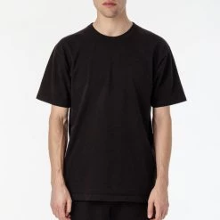 Los Angeles Apparel Men's 1203GD - Short Sleeve Binding Garment Dye T-Shirt