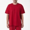 Los Angeles Apparel Men's 1203GD - Short Sleeve Binding Garment Dye T-Shirt