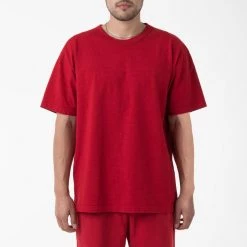 Los Angeles Apparel Men's 1203GD - Short Sleeve Binding Garment Dye T-Shirt