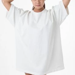 Los Angeles Apparel Women's 1203GD Unisex - Short Sleeve Binding Garment Dye T-Shirt