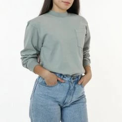 Los Angeles Apparel 1210GD Unisex - 8.5 Oz. Heavy Jersey Boxy Work Shirt Women's