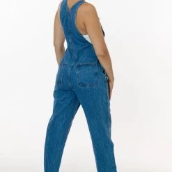 Los Angeles Apparel Women's RDNU07 Mix - Unisex 14 Oz. Denim Overall