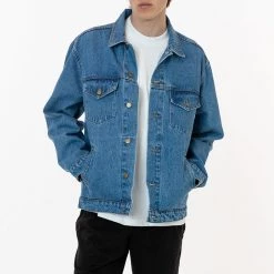 Los Angeles Apparel RDNM04 Mix - Denim Jacket Men's 21 Los Angeles Apparel RDNM04 Mix - Denim Jacket Men's