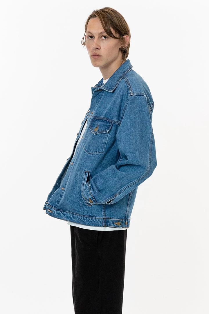 Los Angeles Apparel RDNM04 Mix - Denim Jacket Men's 12 Los Angeles Apparel RDNM04 Mix - Denim Jacket Men's