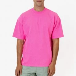 Los Angeles Apparel Men's 1801NEON - 6.5oz Garment Dye Crew Neck T-Shirt (NEONS) 20 Los Angeles Apparel Men's 1801NEON - 6.5oz Garment Dye Crew Neck T-Shirt (NEONS)