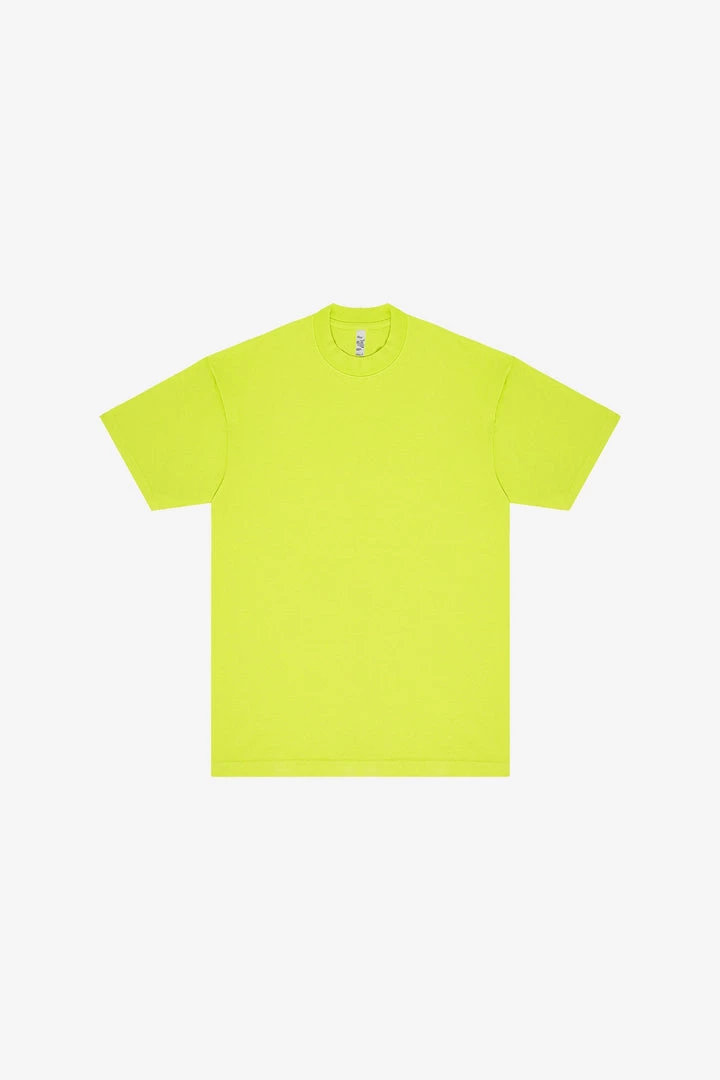 Los Angeles Apparel Men's 1801NEON - 6.5oz Garment Dye Crew Neck T-Shirt (NEONS) 12 Los Angeles Apparel Men's 1801NEON - 6.5oz Garment Dye Crew Neck T-Shirt (NEONS)