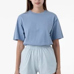 Los Angeles Apparel 1801GD Mix - 6.5oz Garment Dye Pastel Crew Neck T-Shirt
