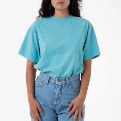 Los Angeles Apparel Unisex 1801GD Mix - 6.5oz Garment Dye Crew Neck T-Shirt