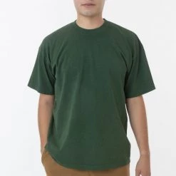 Los Angeles Apparel 1801GD - 6.5oz Garment Dye Crew Neck T-Shirt Men's