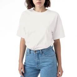 Los Angeles Apparel Unisex 1801GD Mix - 6.5oz Garment Dye Crew Neck T-Shirt