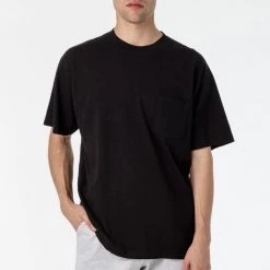 Los Angeles Apparel 1809GD - Short Sleeve Garment Dye Pocket T-Shirt Men's
