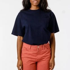 Los Angeles Apparel 1809GD Mix - Short Sleeve Garment Dye Pocket T-Shirt