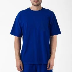 Los Angeles Apparel 1809GD Mix - Short Sleeve Garment Dye Pocket T-Shirt