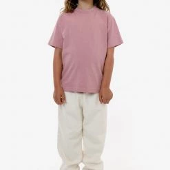 Los Angeles Apparel Kid's 18101GD - Kids Short Sleeve Garment Dye T-shirt