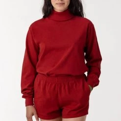 Los Angeles Apparel 1811GD Mix - Long Sleeve Garment Dye Turtleneck 25 Los Angeles Apparel 1811GD Mix - Long Sleeve Garment Dye Turtleneck