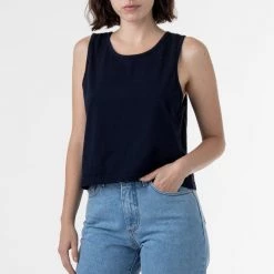 Los Angeles Apparel Women's 1833GD - Garment Dye Mid-Tank