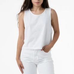 Los Angeles Apparel Women's 1833GD - Garment Dye Mid-Tank