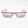Los Angeles Apparel SGCARMEN - Carmen Ombre Heart Decal Sunglasses