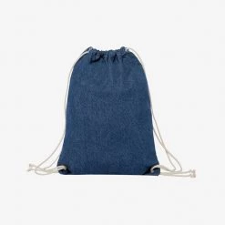 Los Angeles Apparel Women's WD09 - Denim Drawstring Backpack