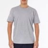 Los Angeles Apparel Men's 20001 - Fine Jersey Crew Neck T-Shirt