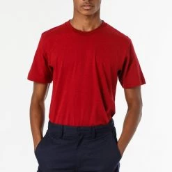 Los Angeles Apparel Men's 20001 - Fine Jersey Crew Neck T-Shirt