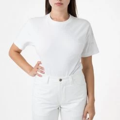 Los Angeles Apparel 2017 Unisex - 6.0oz Crew Neck Heavy Combed Cotton T-Shirt