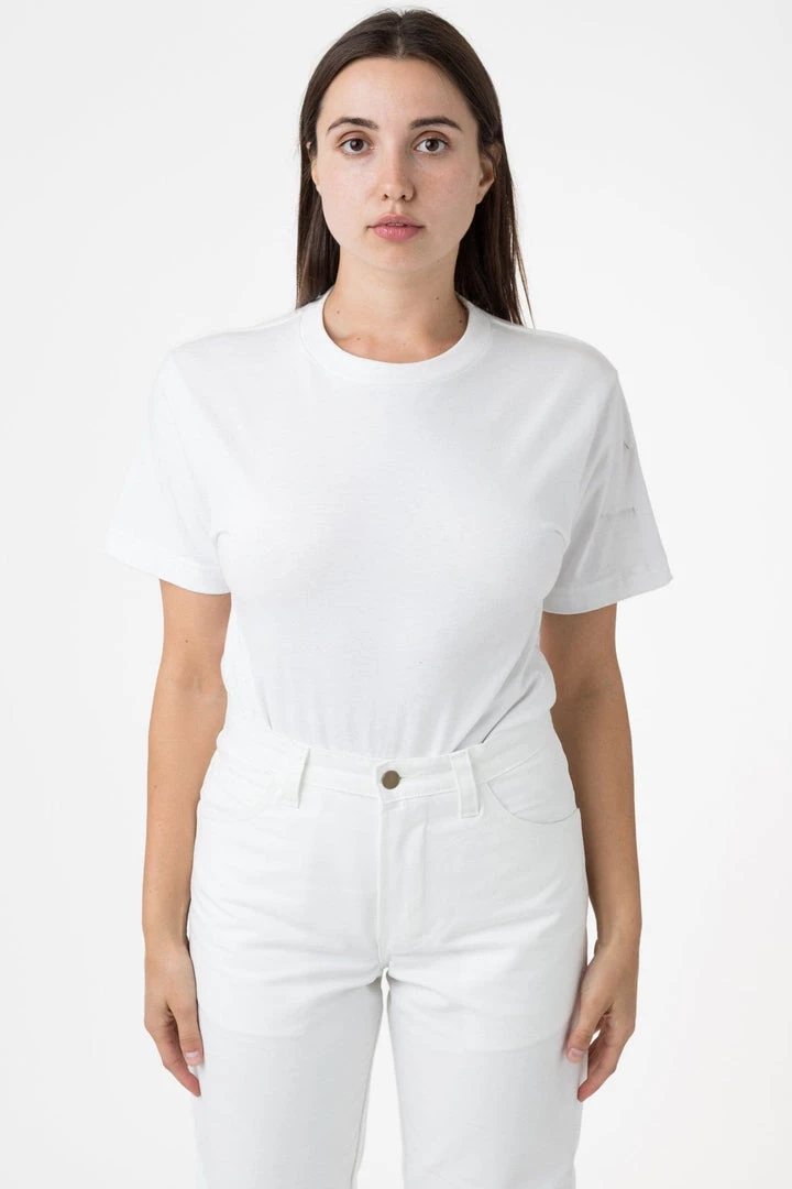 Los Angeles Apparel 2017 Unisex - 6.0oz Crew Neck Heavy Combed Cotton T-Shirt 6 Los Angeles Apparel 2017 Unisex - 6.0oz Crew Neck Heavy Combed Cotton T-Shirt