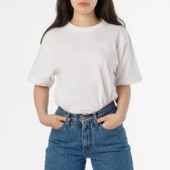 Los Angeles Apparel 2017 Unisex - 6.0oz Crew Neck Heavy Combed Cotton T-Shirt