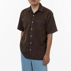 Los Angeles Apparel RCT419GD - Cotton Twill Casual Button Up Shirt Women's