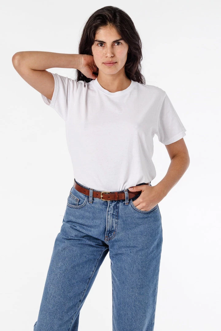 Los Angeles Apparel 2802GD - Garment Dyed Short Sleeve Boyfriend Tee Women's 8 Los Angeles Apparel 2802GD - Garment Dyed Short Sleeve Boyfriend Tee Women's