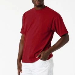 Los Angeles Apparel Unisex 1801GD Mix - 6.5oz Garment Dye Crew Neck T-Shirt