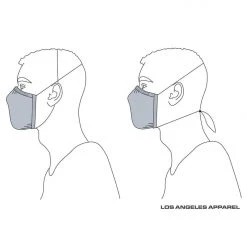 Los Angeles Apparel Women's FACEMASK4 - 4-Pack Cotton Mask 14 Los Angeles Apparel Women's FACEMASK4 - 4-Pack Cotton Mask