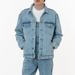 Los Angeles Apparel RDNM04 Mix - Denim Jacket Men's