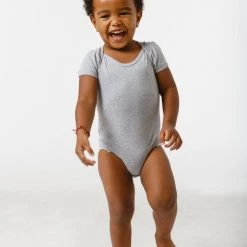 Los Angeles Apparel Kid's 40001 - Baby Rib Infant Short Sleeve Onesie