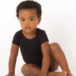 Los Angeles Apparel Kid's 40001 - Baby Rib Infant Short Sleeve Onesie