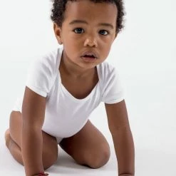 Los Angeles Apparel Kid's 40001 - Baby Rib Infant Short Sleeve Onesie