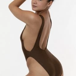 Los Angeles Apparel RNT411 - Classic One Piece Bathing Suit Women's