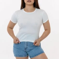 Los Angeles Apparel 43005 - Classic Crewneck Baby Tee