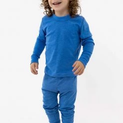 Los Angeles Apparel Kid's FFR107 - Kids 50/50 Long Sleeve Rib Top