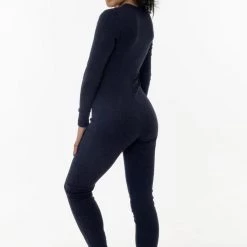 Los Angeles Apparel 4390 - Poly Cotton Rib Henley Onesie 14 Los Angeles Apparel 4390 - Poly Cotton Rib Henley Onesie