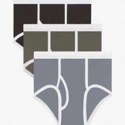 Los Angeles Apparel 44015-3PK - 3-Pack Men's Baby Rib Brief