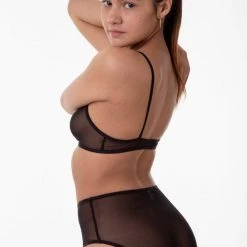 Los Angeles Apparel Women's RNS99 - Micro Mesh High Waist Panty