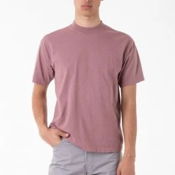 Los Angeles Apparel Men's 1405GD - Short Sleeve Garment Dye Mockneck T-Shirt 14 Los Angeles Apparel Men's 1405GD - Short Sleeve Garment Dye Mockneck T-Shirt