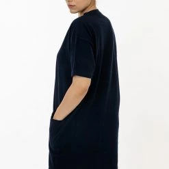 Los Angeles Apparel 1431GD - Garment Dye Oversized T-shirt Dress