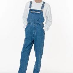 Los Angeles Apparel RDNU07 - Unisex 14 Oz. Denim Overall Men's