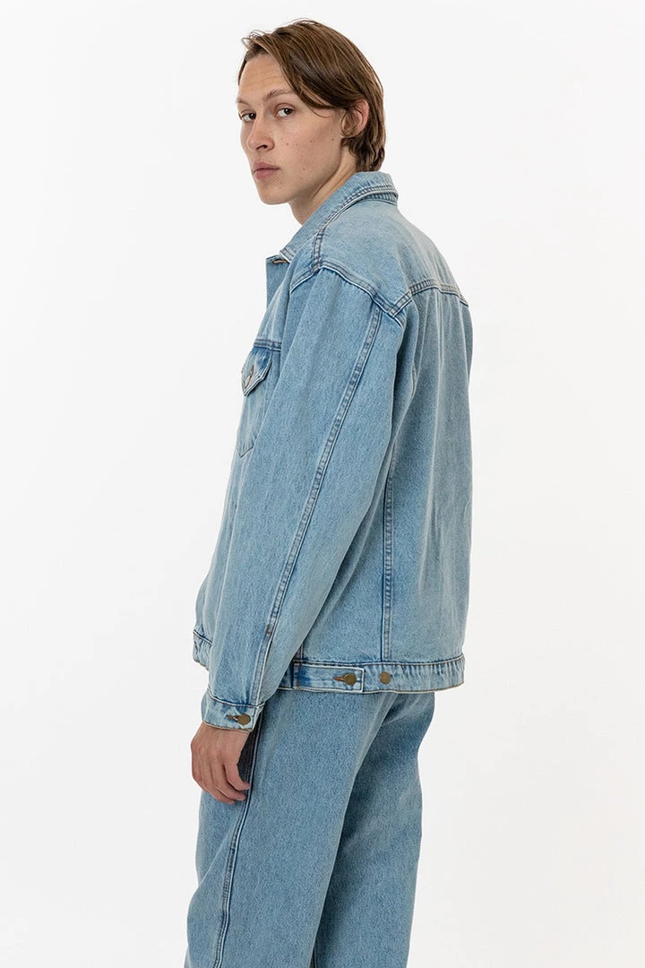Los Angeles Apparel RDNM04 Mix - Denim Jacket Men's 5 Los Angeles Apparel RDNM04 Mix - Denim Jacket Men's